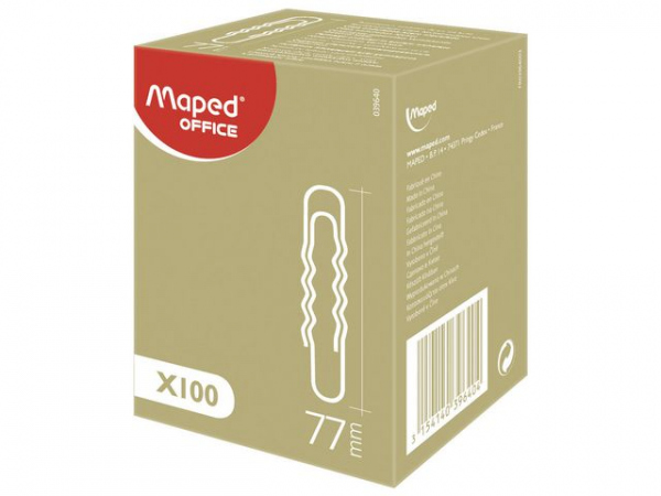 Binders 1 77Mm Sølv (100 stk)