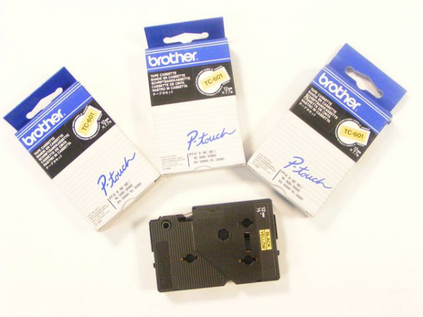Tape Brother Tze-535 12Mm Hvit/Blå