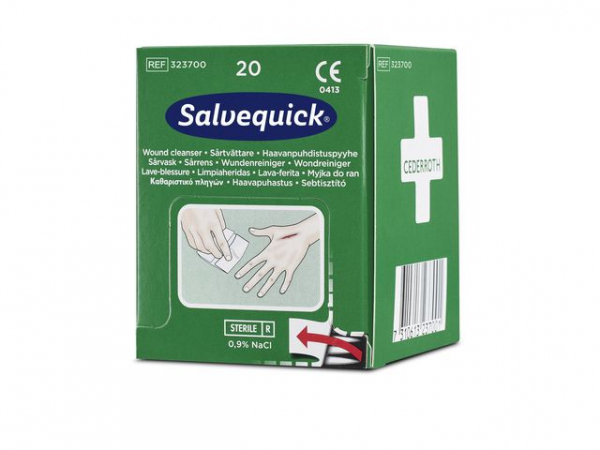 Sårrens Salvequick Våtserviett (20 stk)
