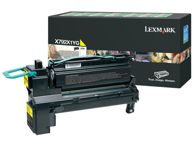 BildeToner Lexmark X792X1Yg 20K Gul