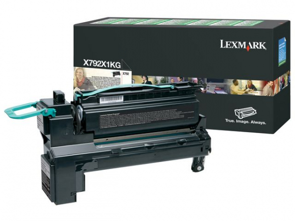 Toner Lexmark X792X1Kg 20K Sort
