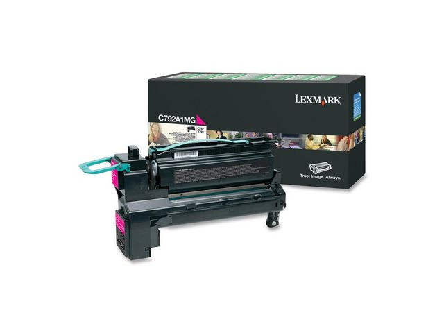 BildeToner Lexmark C792A1Mg 6K Rød