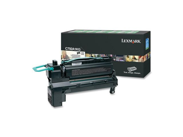 BildeToner Lexmark C792A1Kg 6K Sort