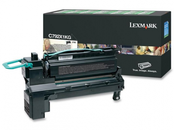 Toner Lexmark C792X1Kg 20K Sort