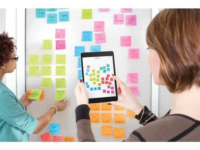 BildeNotatblokk Post-It 76X76 Neon Ass (24 stk)