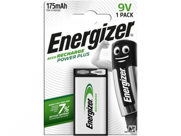 Batteri Energizer Recharge 9V