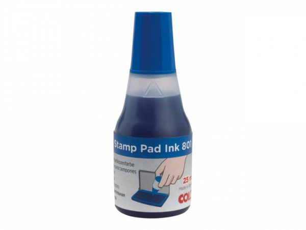 Stempelfarge Colop 25Ml Blå (2 stk)