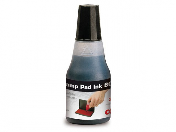 Stempelfarge Colop 25Ml Sort (2 stk)