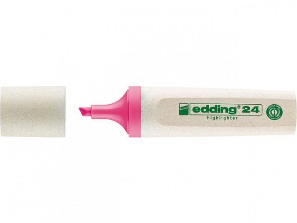 Tekstmarker Edding 24 Ecoline Rosa (10 stk)