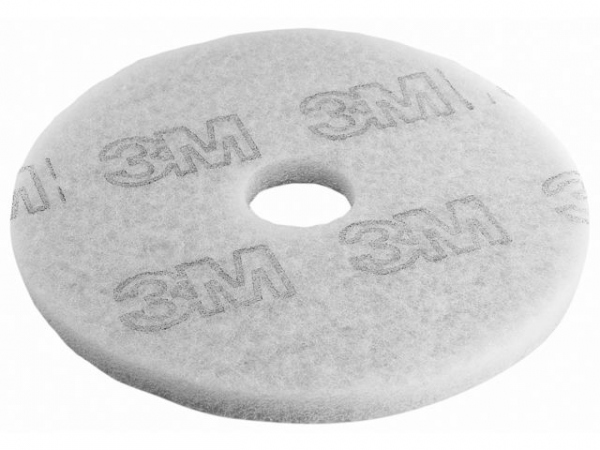 Gulvpad 3M 17&quot; 432Mm Hvit (5 stk)