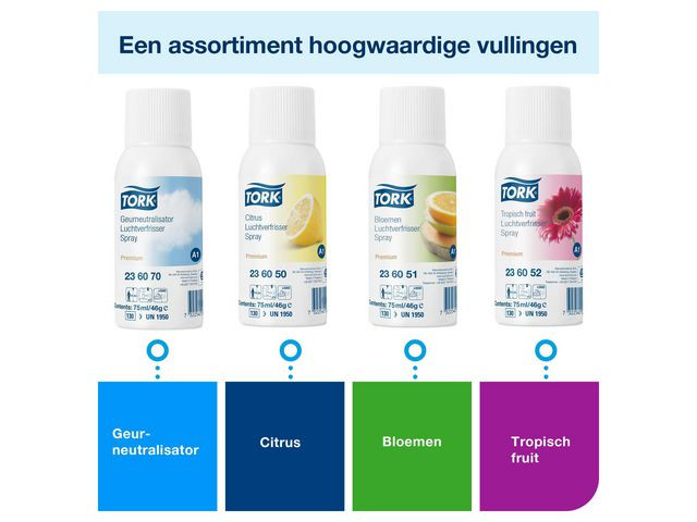 BildeDispenser Tork Luftfrisker A1 Hvit
