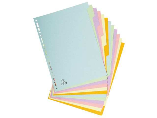 BildeSkilleblad Exacompta Forever A4 12-Delt (25 stk)