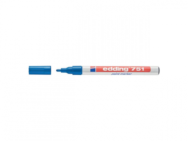 Paintmarker Edding 751 Blå (10 stk)