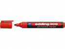 Merkepenn Edding 300 Rund Rød (10 stk)