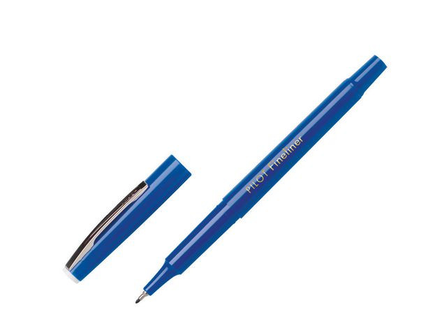 BildeFiberpenn Pilot Fineliner Blå (12 stk)