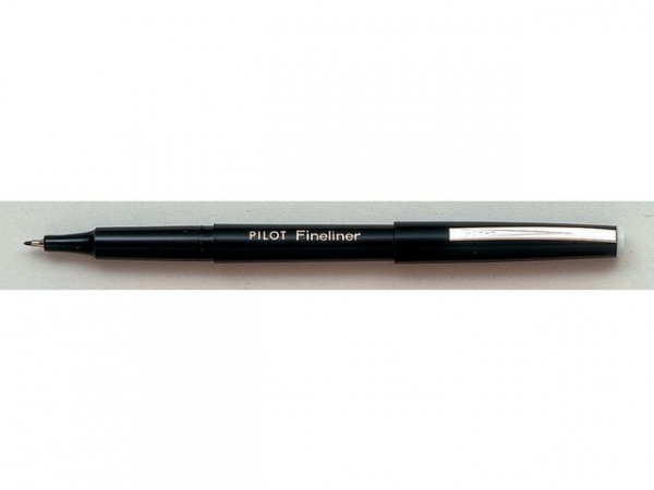 Fiberpenn Pilot Fineliner Sort (12 stk)