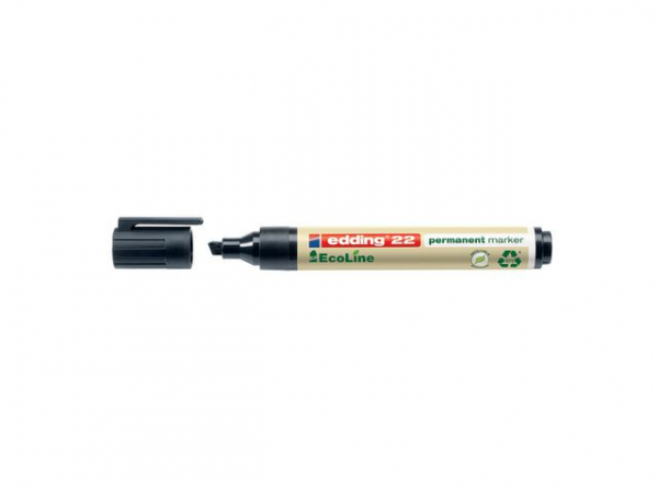Merkepenn Edding 22 Ecoline Sort