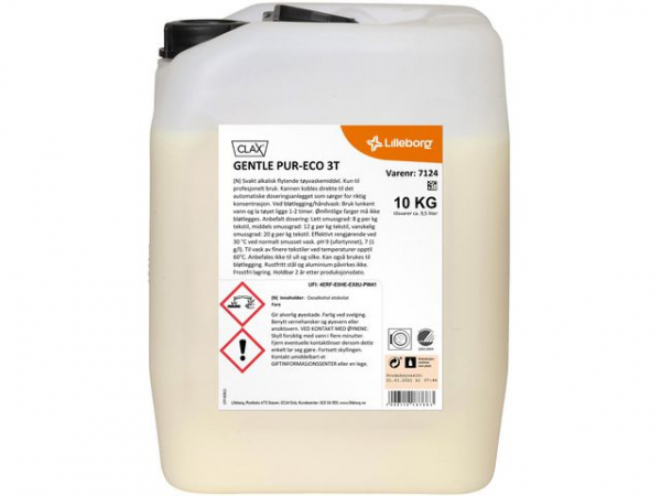 Finvask Clax Gentle Pur-Eco 3T 10Kg
