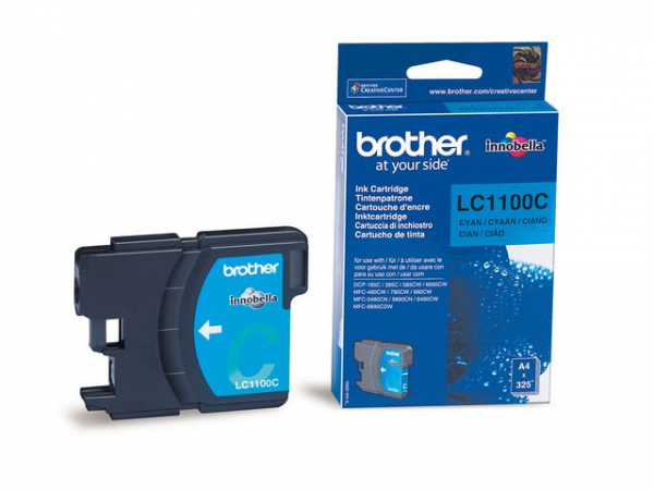 BROTHER Ink LC1100C LC-1100 Cyan