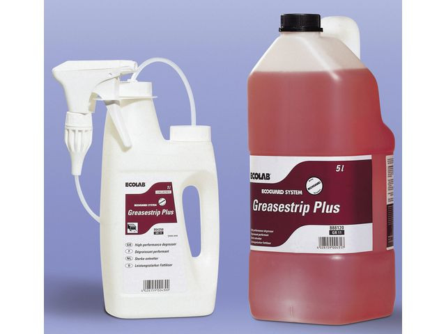 BildeOvnsrengjøring Ecolab Greasestrip Pl 5L (2 stk)