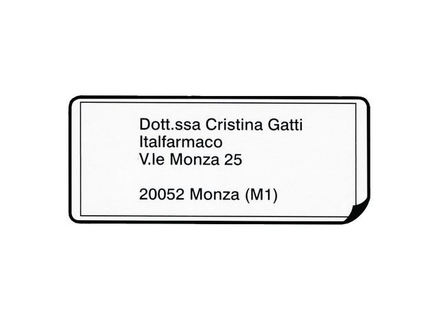 BildeEtikett Brother Dk-11208 Ad 38X90Mm (400 stk)