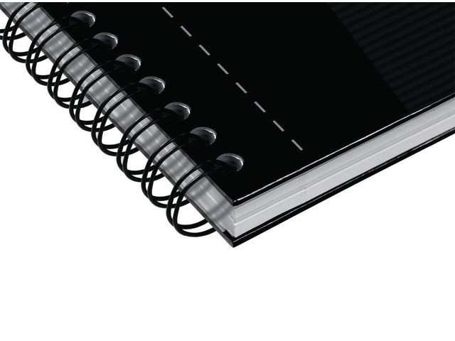 BildeNotatbok Oxford Smart Black A4 Linjer Sp (5 stk)