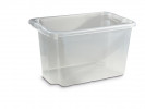 Oppbevaringsboks 55L Transparent Plast