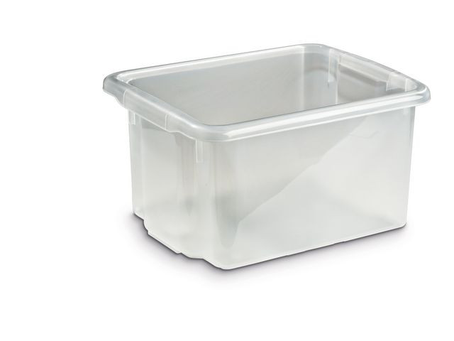 BildeOppbevaringsboks 23L Transparent Plast