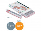 Heftestift Leitz K12 26/12 F 5551 Rød (5...