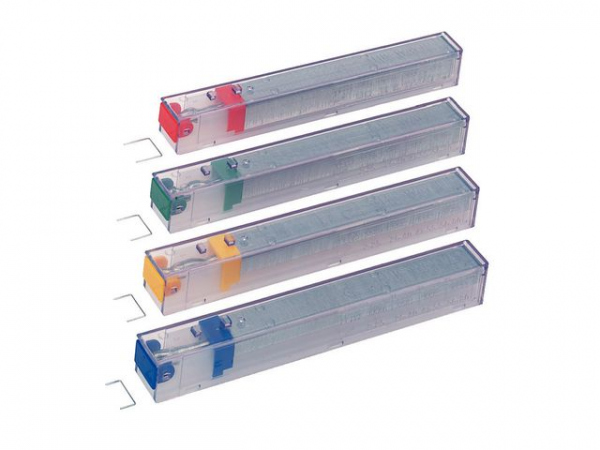 Heftestift Leitz K12 26/12 F 5551 Rød (5 stk)