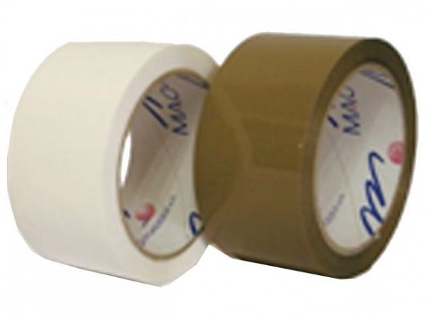 Emballasjetape Pp 50Mmx66M Brun (6 ruller)