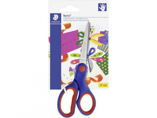 Saks Staedtler Hobby 17Cm Blå/Rød (10 stk)