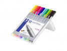 Fineliner Staedtler Triplus Ass (10 stk)