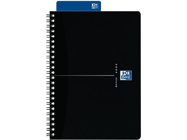 BildeNotatbok Oxford Smart Black A5 Ruter (5 stk)