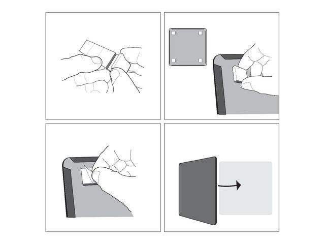 BildeWhiteboard Nobo Slim-Line 22X28Cm Sølv