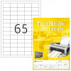 Etikett TOPSTICK 38,1x21,2mm (100)