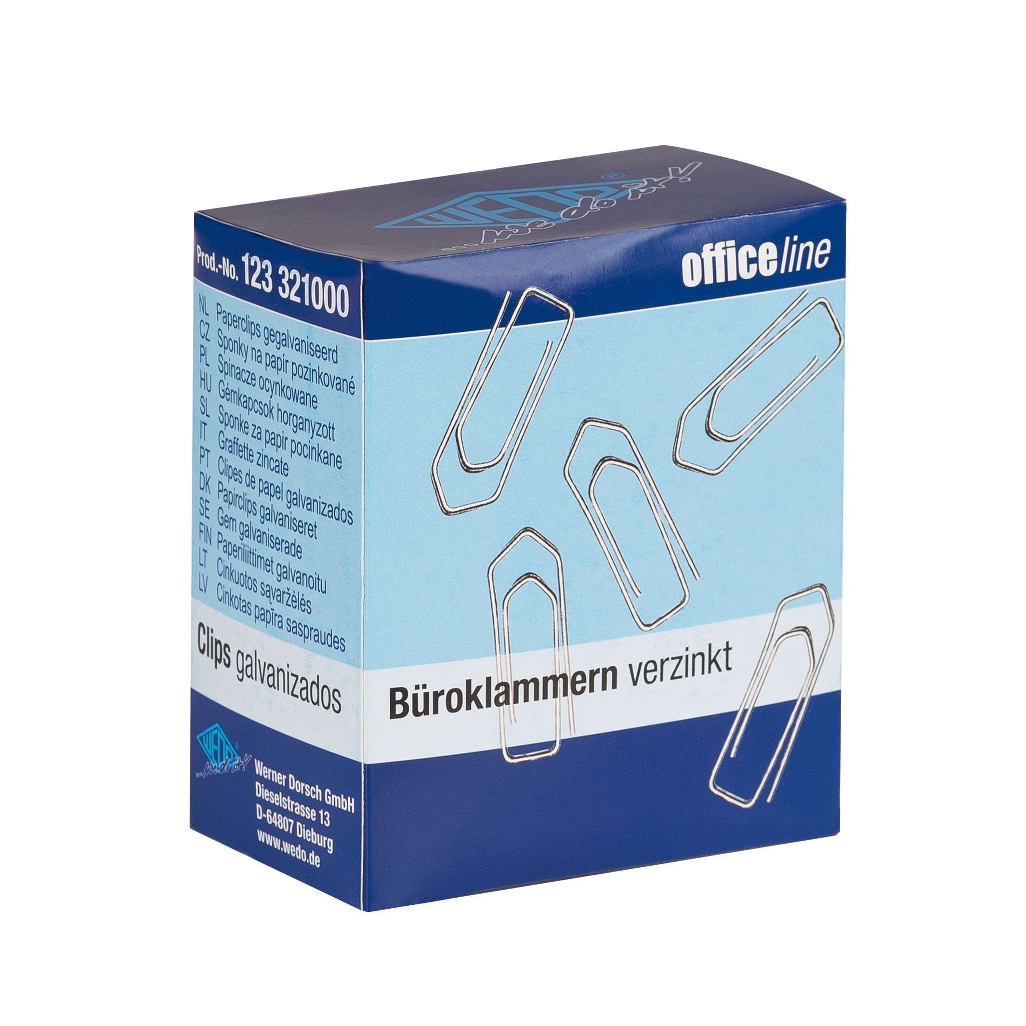 BildePaper Clips 32mm (1000)