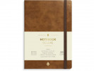 Notatbok Burde Deluxe A6 Cognac