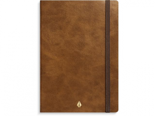 Notatbok Burde Deluxe A6 Cognac