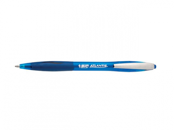 Kulepenn Bic Atlantis 1,0 Blå (12 stk)