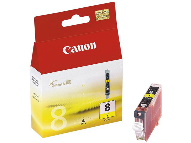 BildeBlekk Canon Cli-8Y Gul