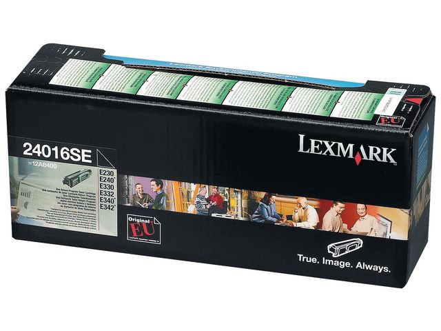 BildeToner Lexmark 24016Se 2.5K Sort