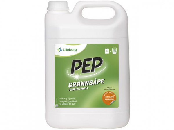 Allrengjøring Pep Grønnsåpe 5L