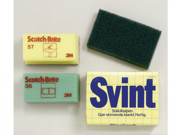 Skuresvamp Scotch-Brite 58 75X130Mm Grø (10 stk)
