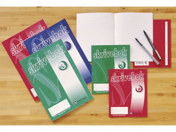 Skrivebok A4 80G 24Bl 9Mm Linjert (20 stk)