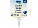 Håndsåpe Tork Mild Parfymert S1 1L (6 stk)