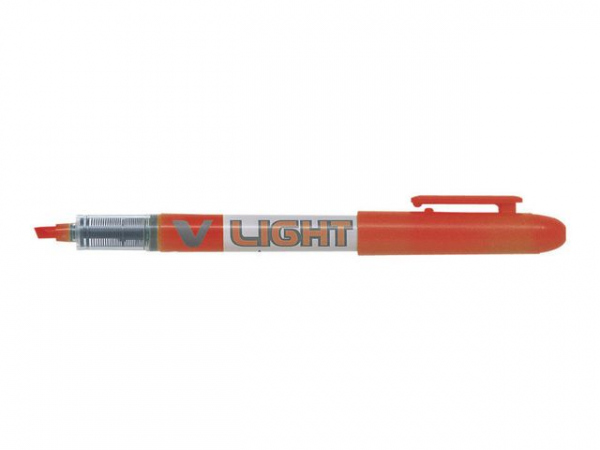 Tekstmarker Pilot V Liquid Light Oransje (12 stk)