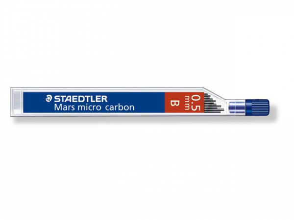 Blyantmine Staedtler 0,5Mm B (12) (12 stk)