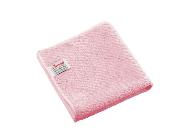 BildeKlut Vileda R-Microtuff Pl Rød 38X38 (5 stk)
