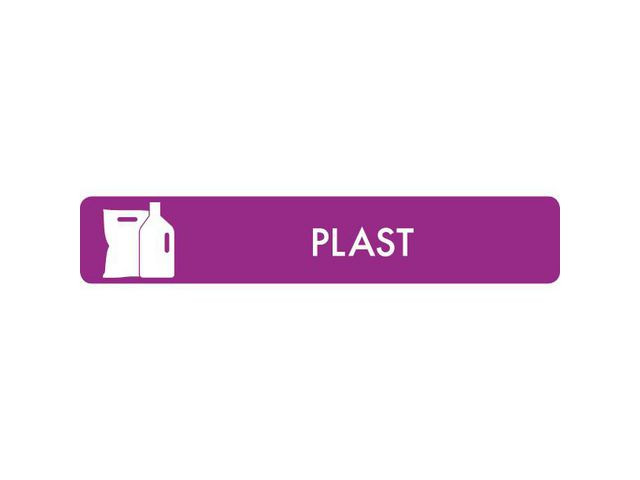 BildeKildesorteringsmagnet Plast 16X3Cm